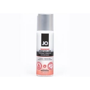 System Jo JO Premium Warming Silicone-Based Lubricant 2 oz. for Extended Comfort and Sensation