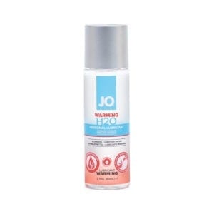 System Jo JO H2O Warming Water-Based Lubricant 2 oz. - Gentle Warming Sensation for Enhanced Pleasure