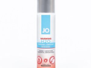 System Jo JO H2O Warming Water-Based Lubricant 4 oz. for Enhanced Sensation and Comfort