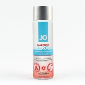 System Jo JO H2O Warming Water-Based Lubricant 8 oz. – Silky Smooth with Gentle Warming Effect