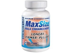 M.D. Science Lab MaxSize Maximum Strength Enhancement - 60 Tablets for Natural Male Enhancement