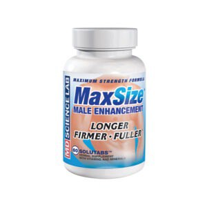 M.D. Science Lab MaxSize Maximum Strength Enhancement - 60 Tablets for Natural Male Enhancement