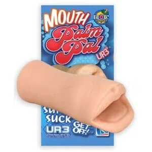 Doc Johnson Palm Pal Ur3 Mouth Masturbator - Realistic Oral Experience