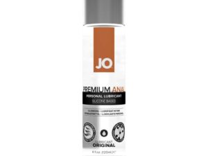 System Jo JO Premium Anal Silicone-Based Lubricant 4 oz. - Long-Lasting, Soft-Touch Formula