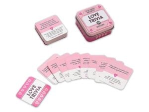 Hachette Book Group After Dinner Amusements Love Trivia Game - 50 Questions for Romantic Fun