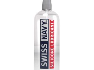 Swiss Navy Silicone Lubricant 16 oz. by M.D. Science Lab – Ultra-Long Lasting, Hypo-Allergenic Personal