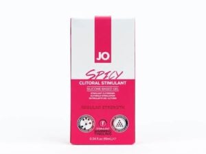 System Jo JO Spicy Clitoral Stimulant 0.34 oz. – Intense Cooling Sensation & Long-Lasting Pleasure