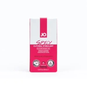 System Jo JO Spicy Clitoral Stimulant 0.34 oz. – Intense Cooling Sensation & Long-Lasting Pleasure