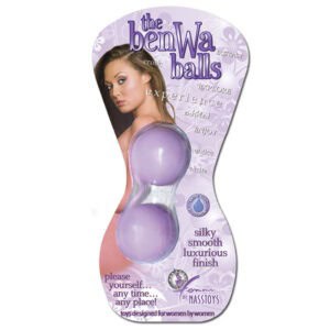 Nasstoys Femme The Ben Wa Balls Lavender – Silky Smooth Vibrating Kegel Balls