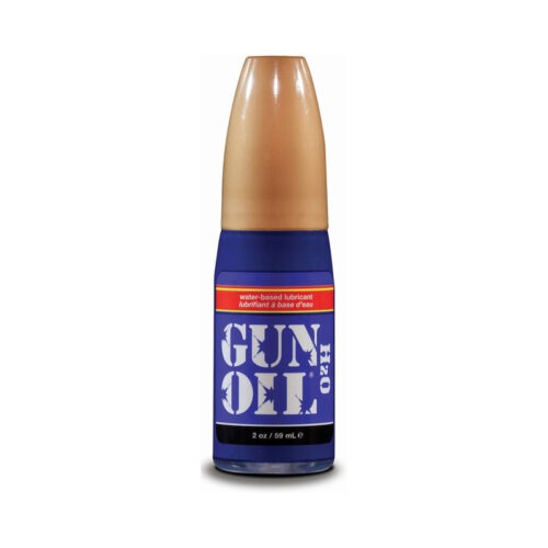 Empowered Products Gun Oil H2O Water-Based Lubricant 2 oz. – Hypoallergenic & Botanically Fortified