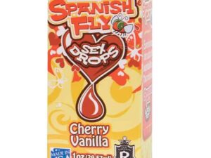 Doc Johnson Spanish Fly Sex Drops Cherry Vanilla 1oz – Enhance Intimacy with Flavorful Boost
