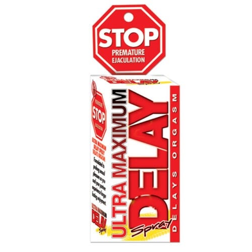 Nasstoys Stop Ultra Maximum Delay Spray - Prolongs Sexual Pleasure for Longer Enjoyment