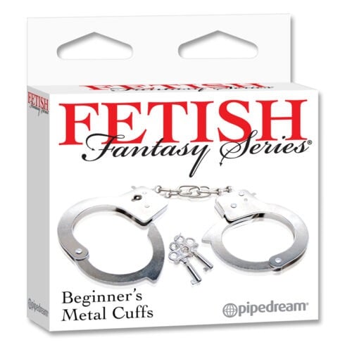 Pipedream Fetish Fantasy Series Beginner's Metal Cuffs - PD3800-00