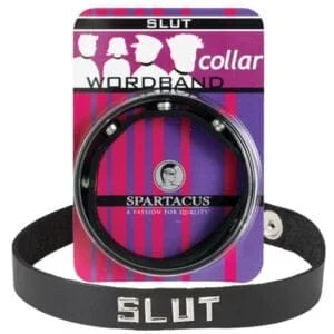Spartacus Small Leather Collar (Part BWB-B3) for Elegant Restraint Play