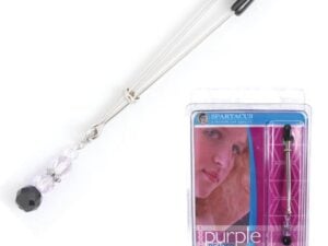 Spartacus SPF-202 Tweezer Clit Clamp with Purple Bead
