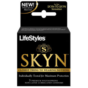 Lifestyles SKYN (3) Non-Latex Polyisoprene Condoms by Paradise Marketing Services