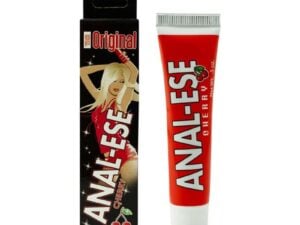 Nasstoys Anal-Ese Home Party Cherry Desensitizing Cream 0.5 oz. for Comfortable Anal Play