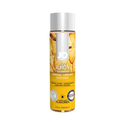 System Jo JO H2O Juicy Pineapple Flavored Water-Based Lubricant - 4 oz.