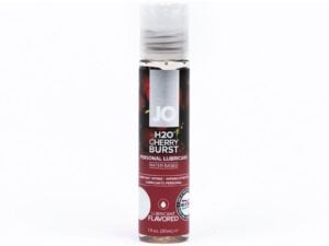System Jo H2O Cherry Burst Flavored Water-Based Lubricant – 1 fl oz