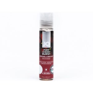 System Jo H2O Cherry Burst Flavored Water-Based Lubricant – 1 fl oz