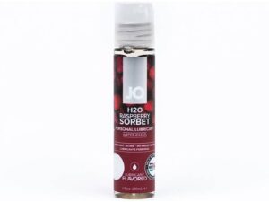 System Jo JO H2O Raspberry Sorbet Flavored Water-Based Lubricant - 1 oz.