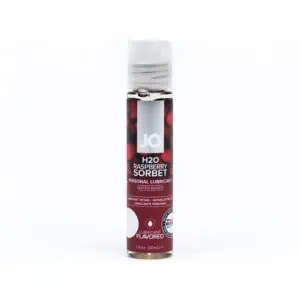 System Jo JO H2O Raspberry Sorbet Flavored Water-Based Lubricant - 1 oz.