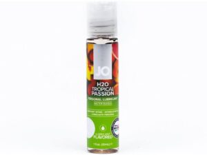 System Jo JO H2O Tropical Passion Flavored Water-Based Lubricant 1 oz.