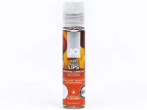 System Jo JO H2O Peachy Lips Flavored Water-Based Lubricant - 1 oz.