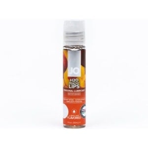 System Jo JO H2O Peachy Lips Flavored Water-Based Lubricant - 1 oz.