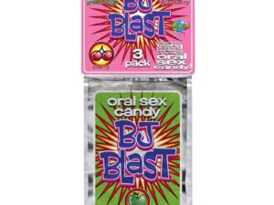 Pipedream BJ Blast Oral Sex Candy 3-Pack - Strawberry, Cherry & Green Apple
