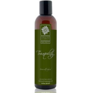 Sliquid Organics Balance Massage Oil Cedar Mint - 8.5 oz by Sliquid (Part No. 078)