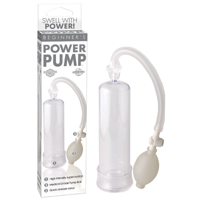 Pipedream Beginner's Power Pump Clear - Part Number PD3241-20