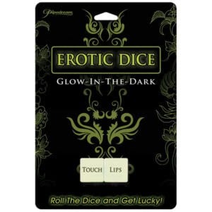 Pipedream Glow-in-the-Dark Erotic Dice - PD8018-01