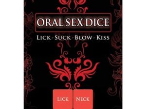 Pipedream Oral Sex Dice (Lick-Suck-Blow-Kiss) - PD8018-02