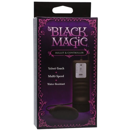 Doc Johnson Black Magic Bullet & Controller - Part No. 0951-12-BX
