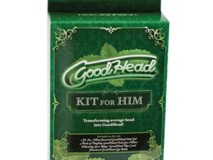 Doc Johnson GoodHead Kit for Him - Mint Flavored Oral Sex Enhancement Set