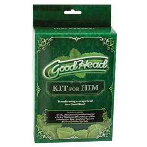Doc Johnson GoodHead Kit for Him - Mint Flavored Oral Sex Enhancement Set