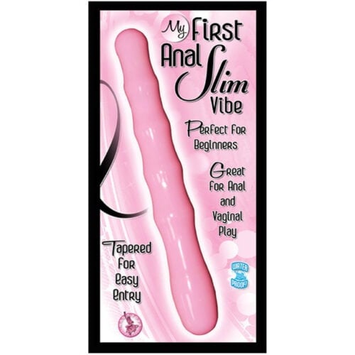 Nasstoys My First Anal Slim Vibe Waterproof Pink - Part 2210-1