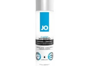 System Jo JO Classic Hybrid Lubricant 4 oz. – Long-Lasting Silicone & Water-Based Formula