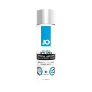 System Jo JO Classic Hybrid Lubricant 8 oz. - Long-Lasting Silicone and Water-Based Formula