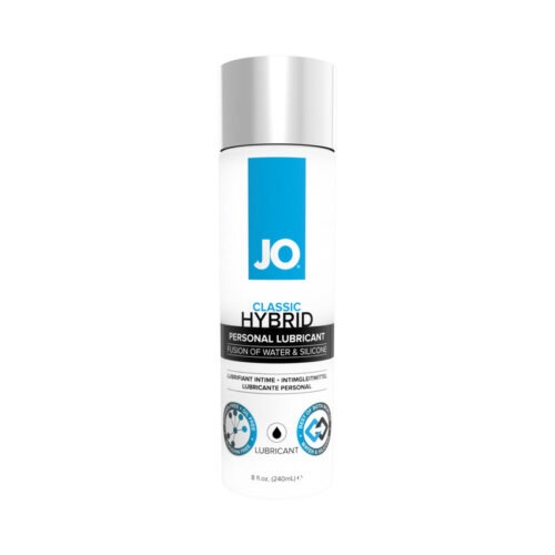 System Jo JO Classic Hybrid Lubricant 8 oz. - Long-Lasting Silicone and Water-Based Formula