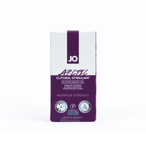 System Jo Arctic Clitoral Stimulant 0.34 oz. – Intense Cooling Formula for Enhanced Sensation