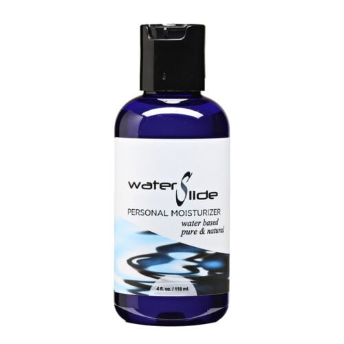 Earthly Body Water Slide Lubricant 4oz - Natural Water-Based Personal Lubricant