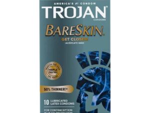 Paradise Marketing Services Trojan Bare Skin Lubricated Condoms - Pack of 10
