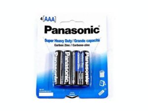 Price Master Corporation Panasonic AAA Batteries - 4 Pack