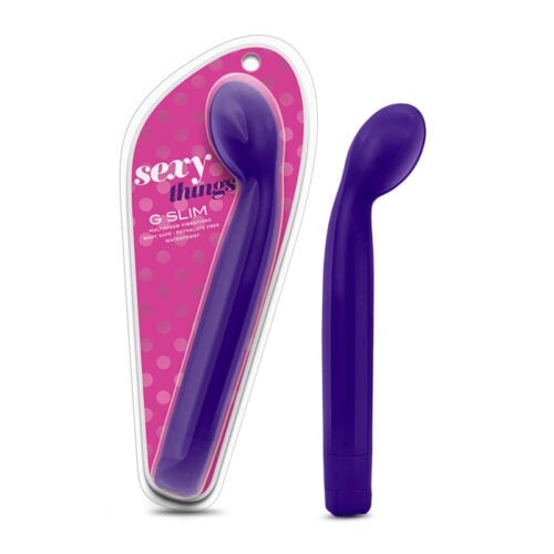 Blush Sexy Things G Slim Multispeed G-Spot Vibrator Purple - BN-32311