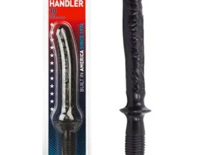 Doc Johnson The Manhandler (Black) 14.5 inch PVC Sex Wand with Baton Handle