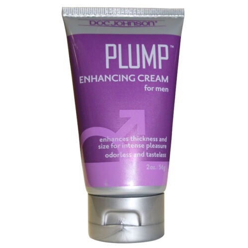 Doc Johnson Plump Enhancing Cream for Men 2 oz - Improve Thickness and Size