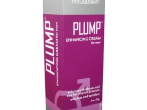 Doc Johnson Plump Enhancement Cream for Men 2 oz – Thicker, Fuller Feel