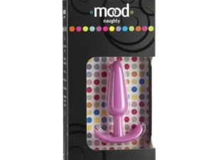 Doc Johnson Mood Naughty Small Pink Silicone Butt Plug - Discreet Anal Pleasure